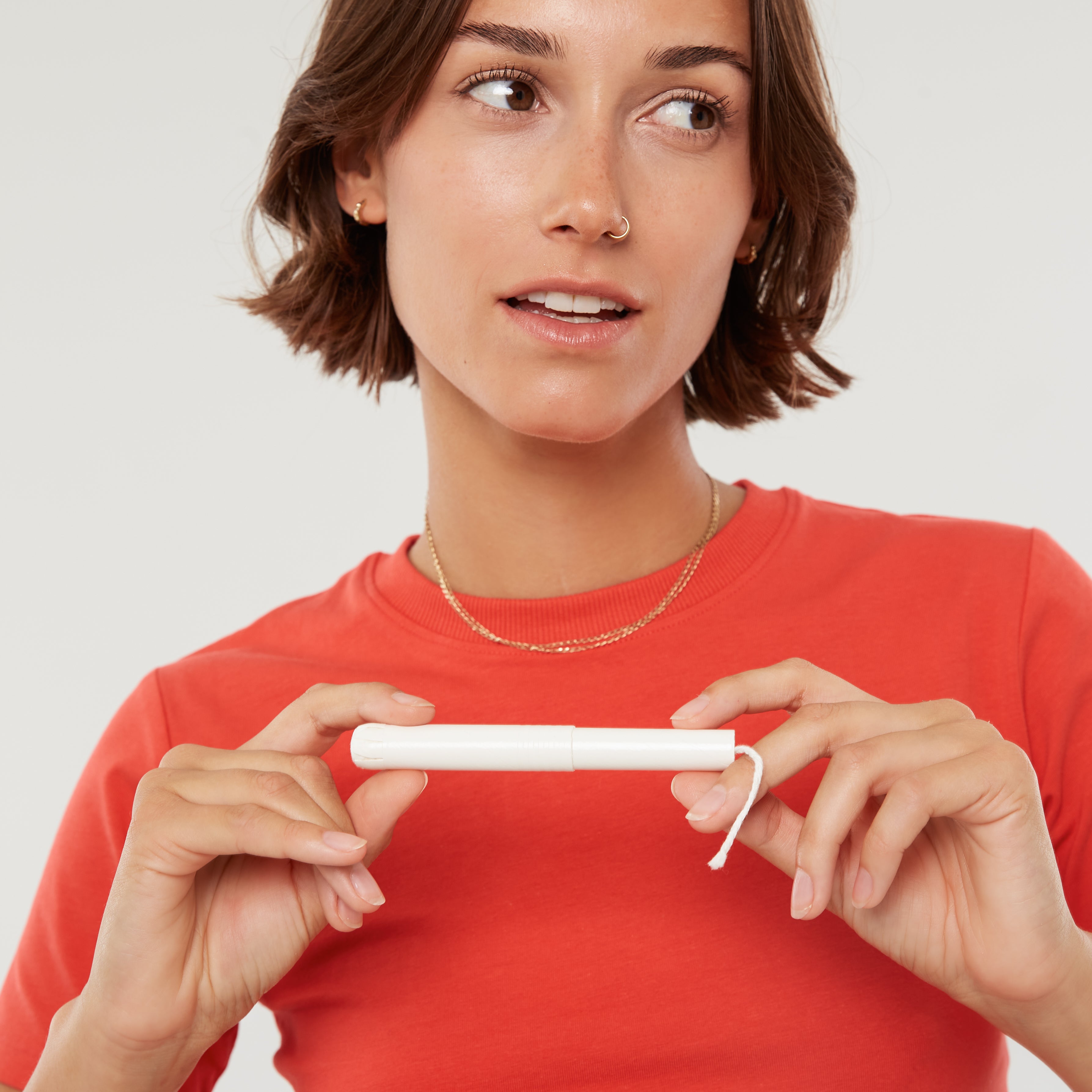 Alea Organic Cotton Tampons with Cardboard Applicator - Regular